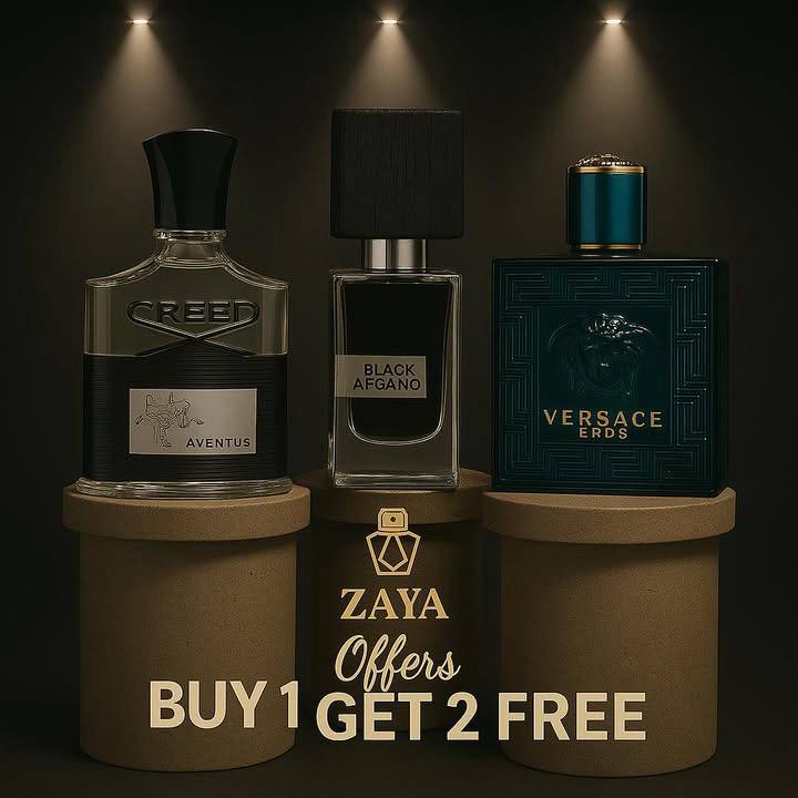CREED + BLACK AFGANO + VERSACE EROS